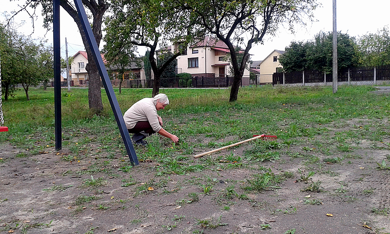 Nowy plac zabaw w Buczku